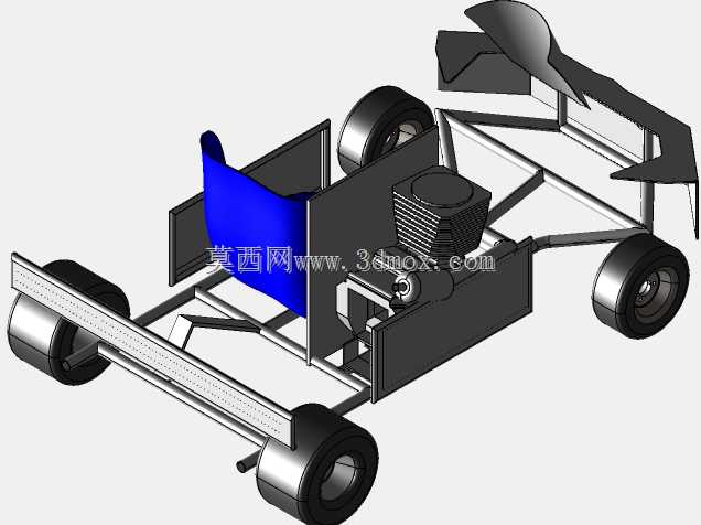 \“获奖的卡丁车(PhoniX)2022-23:最佳美学奖获奖设计的3D模型”