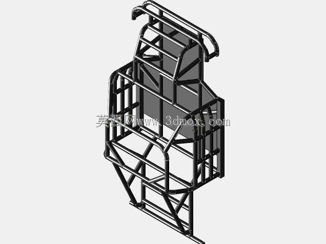 \“具有SolidWorks文件和iPad兼容性的小型跑车底盘高质量3D模型:汽车设计师和爱好者的终极工具”