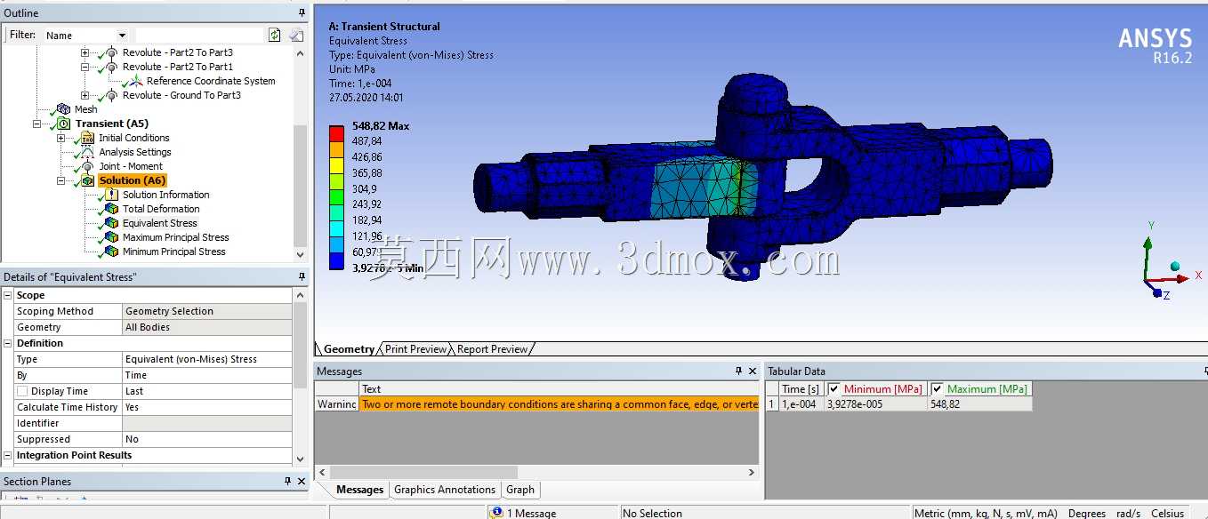ʹ��Ansys���������е���