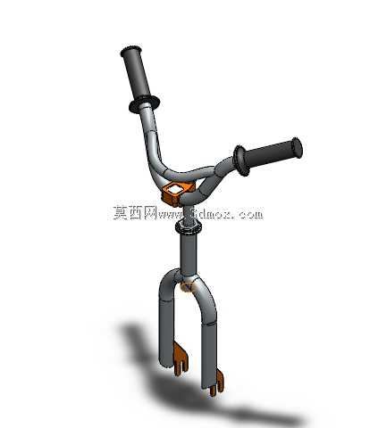 SoldWorks中的自行车设计
