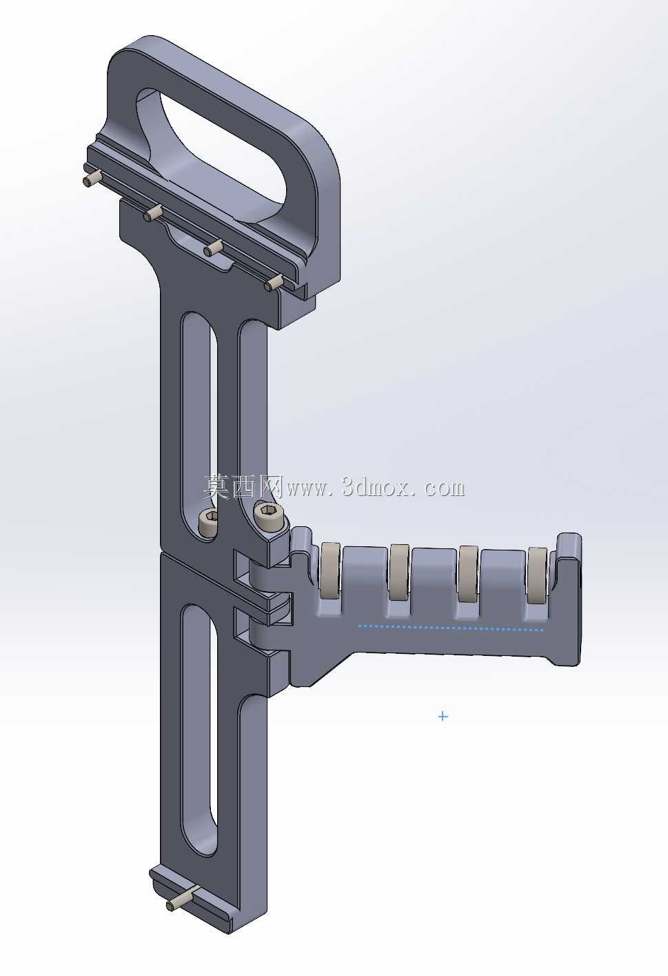 Voron v0.1带把手的可折叠线轴吊架
