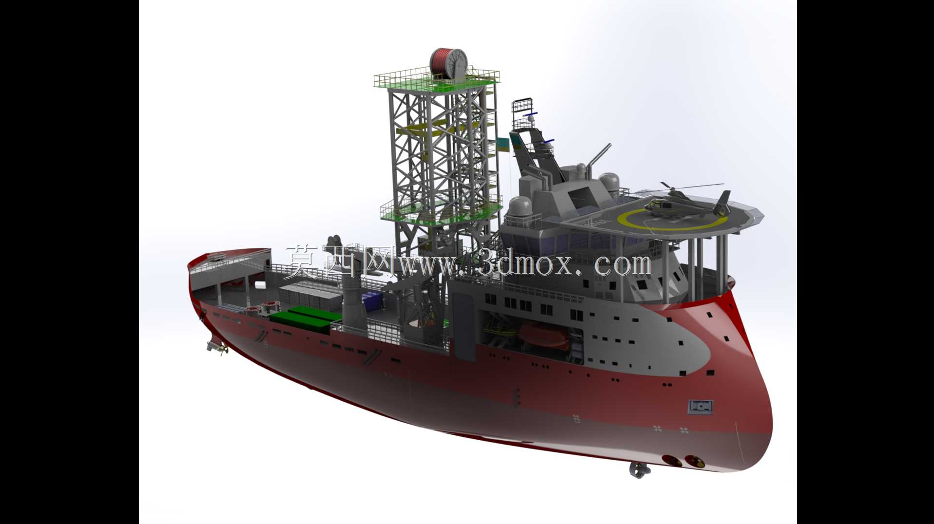 Ulstein X-Bow裸壳