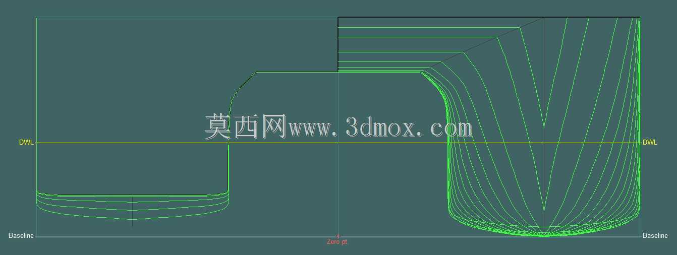 双体船船体