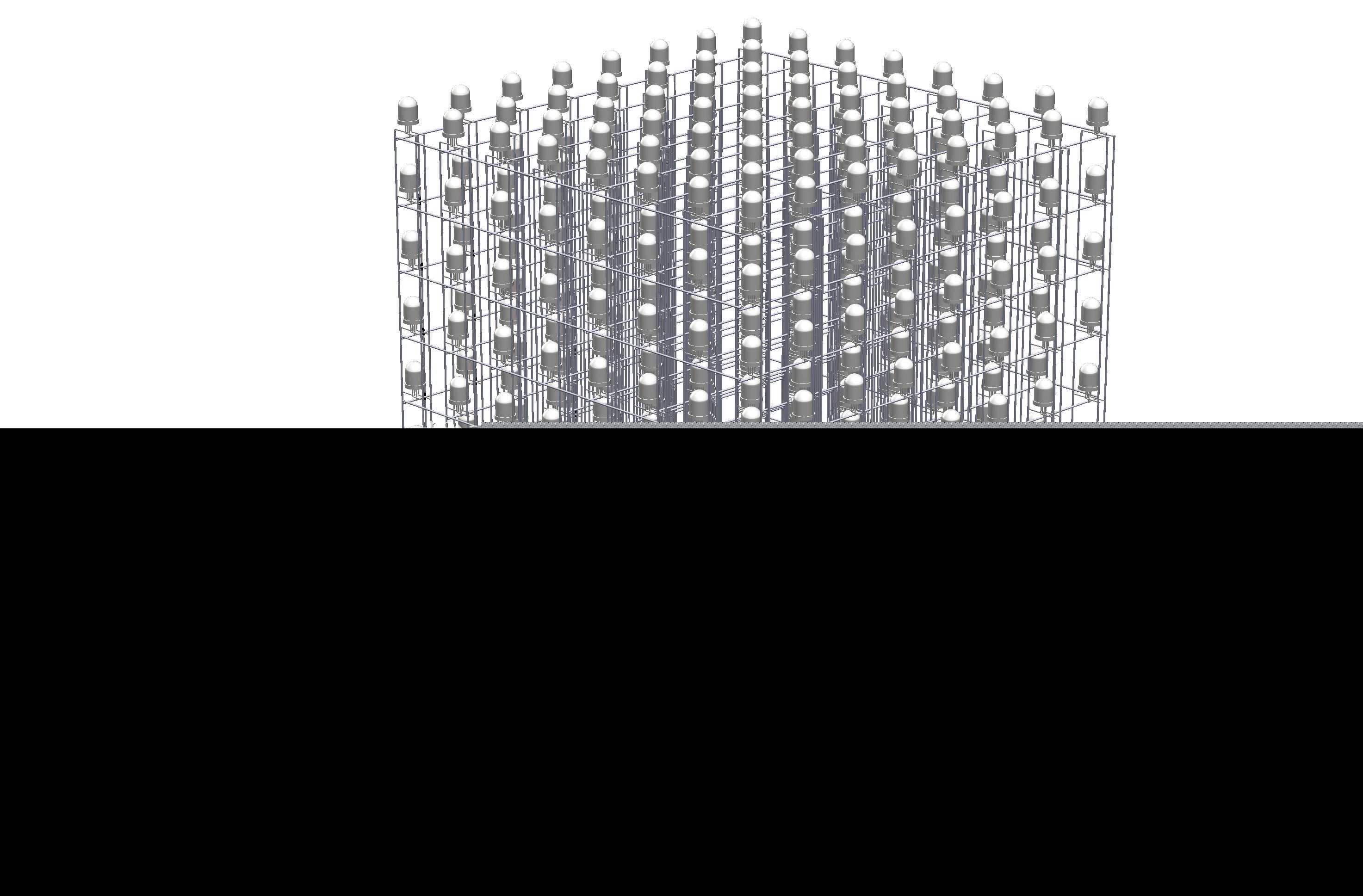8x8x8 RGB LED立方体