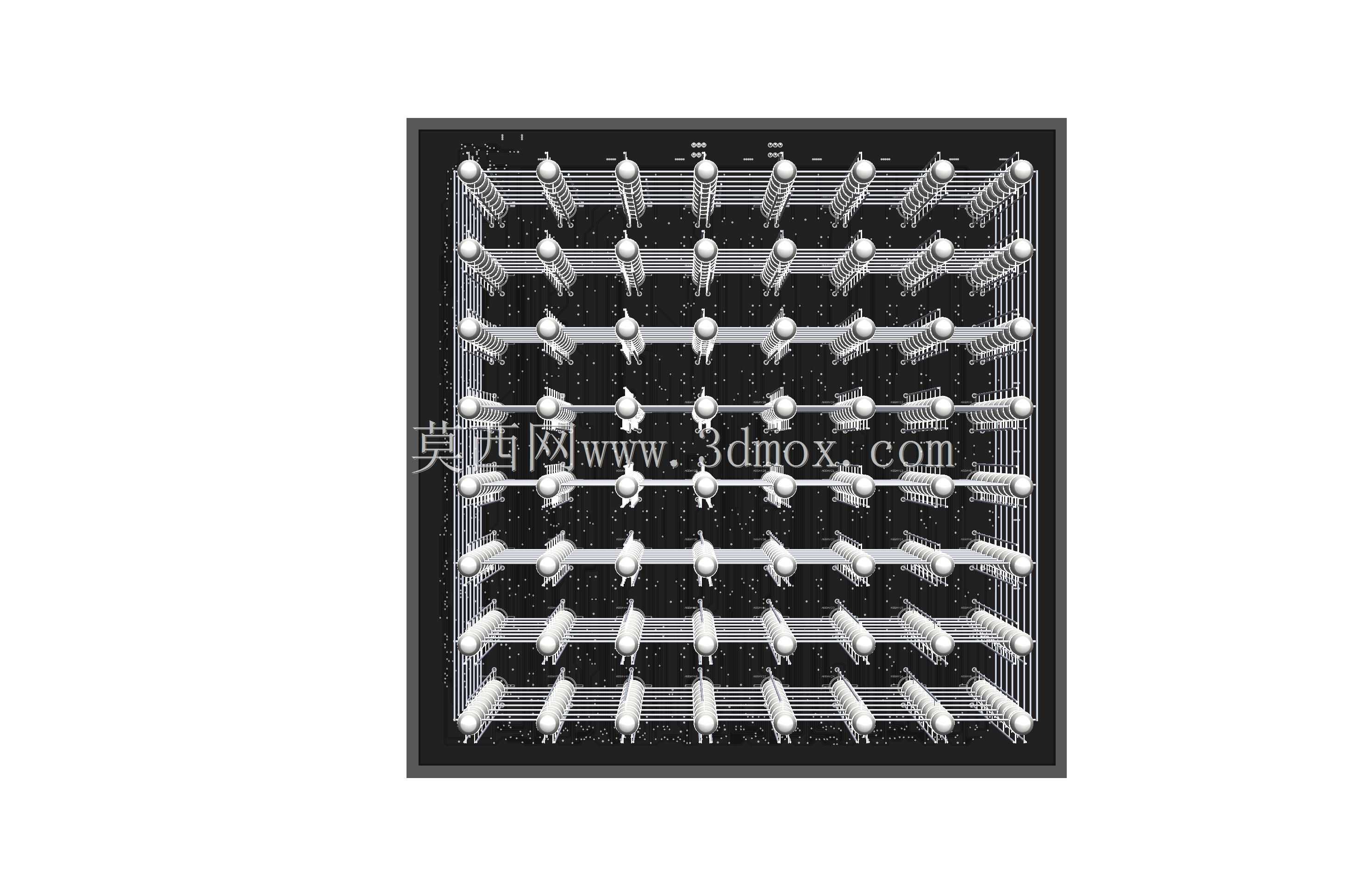 8x8x8 RGB LED立方体