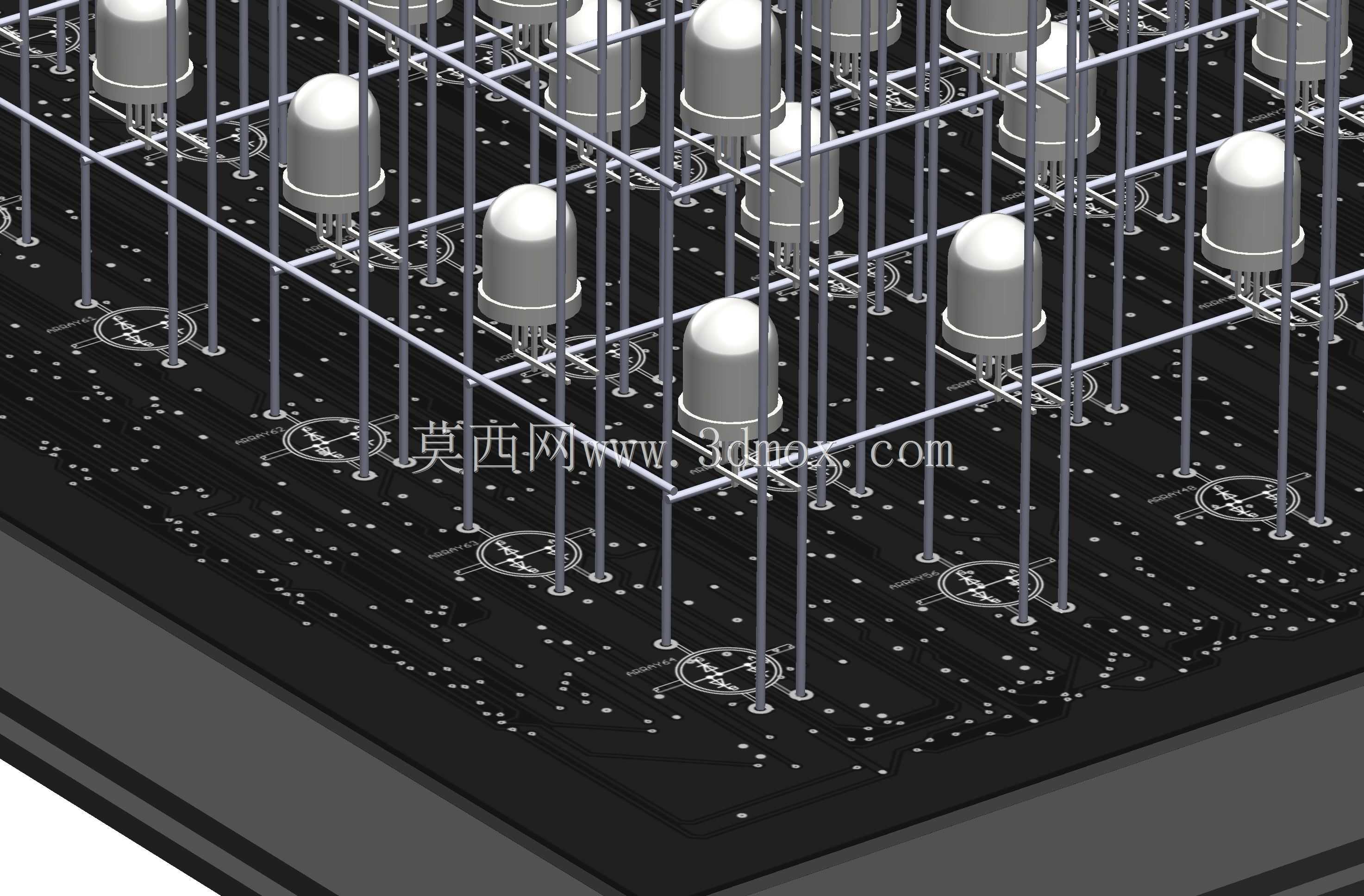 8x8x8 RGB LED立方体
