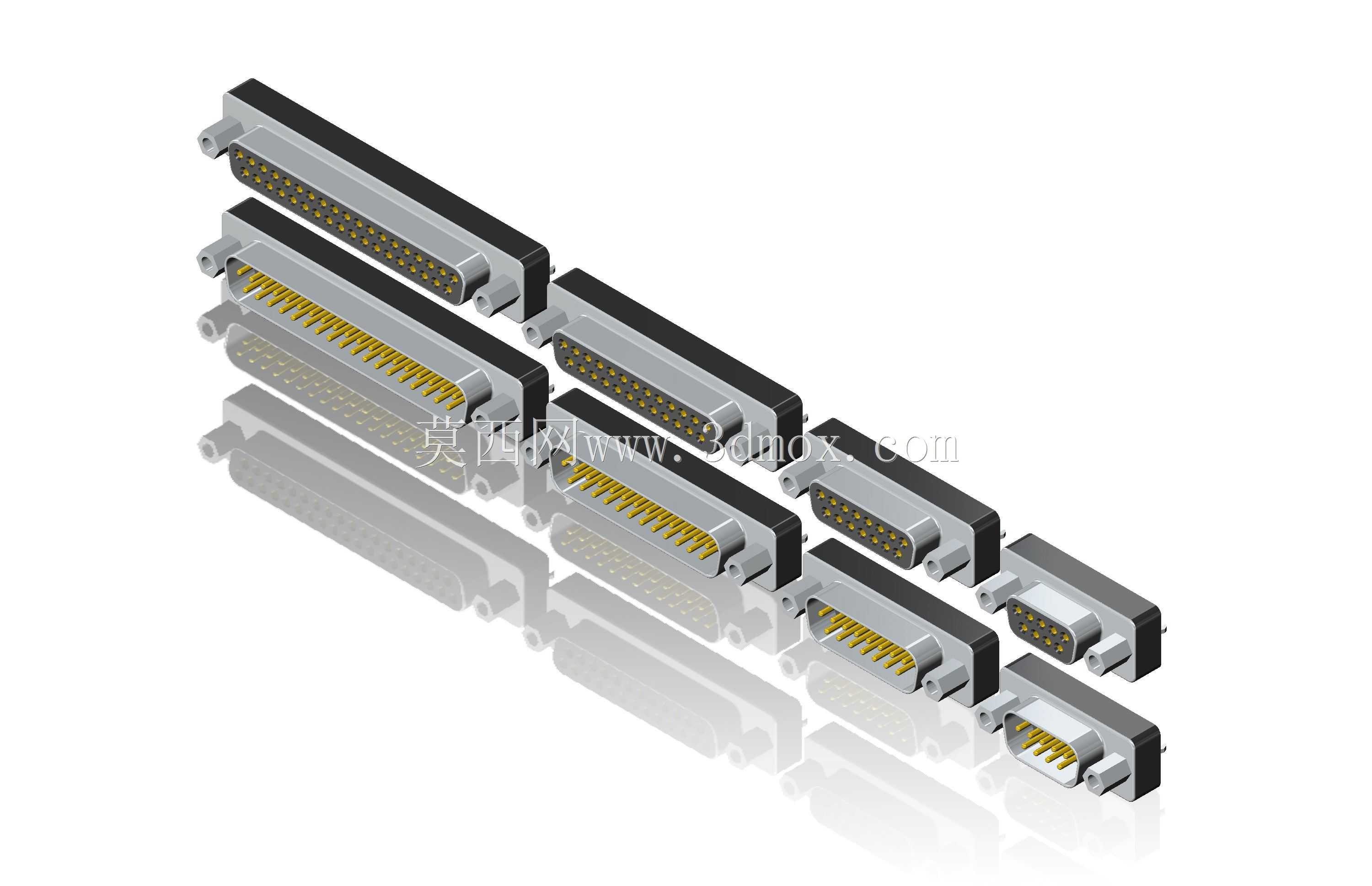 Harting-D-Sub连接器直通