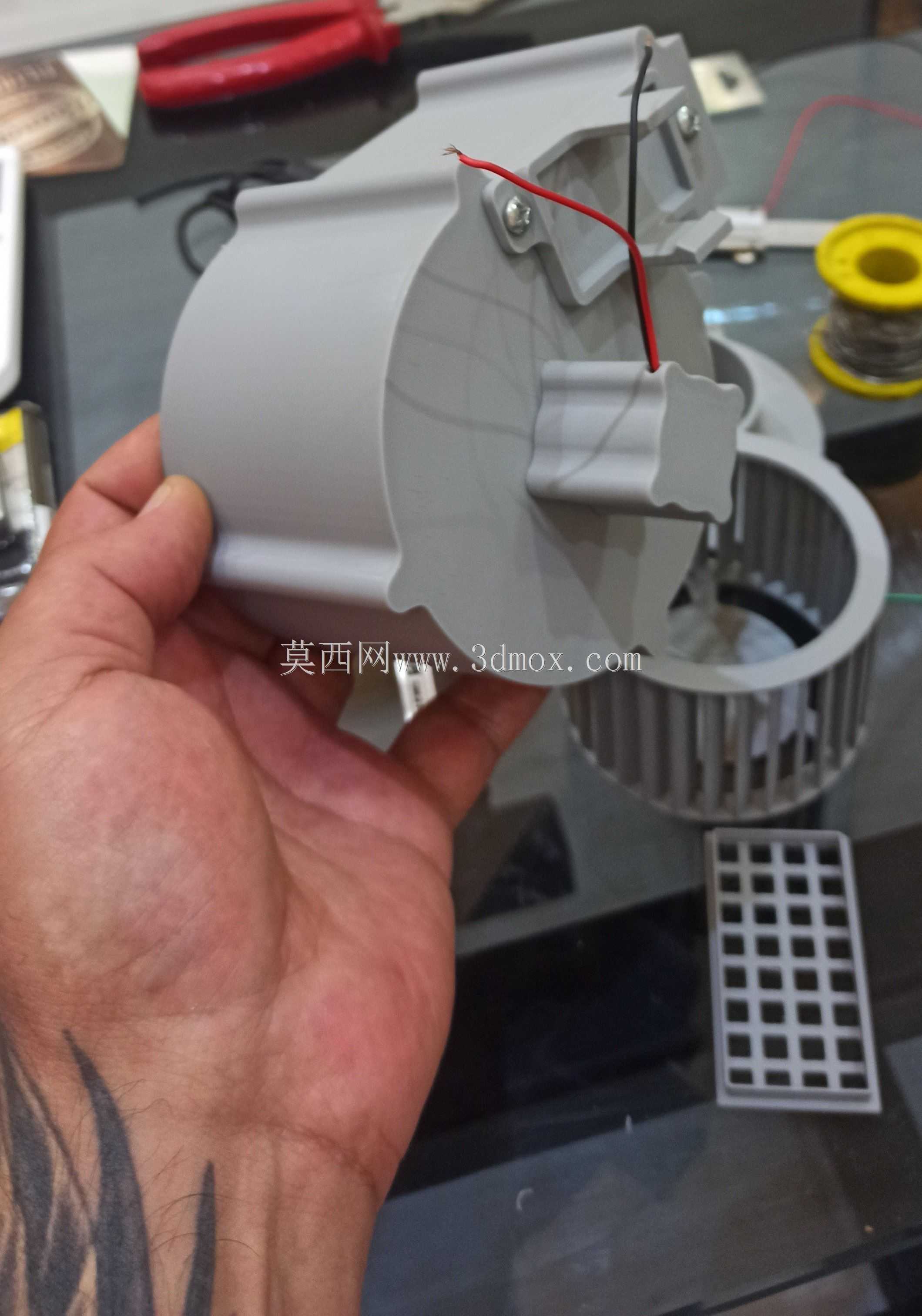 径向风扇3D打印