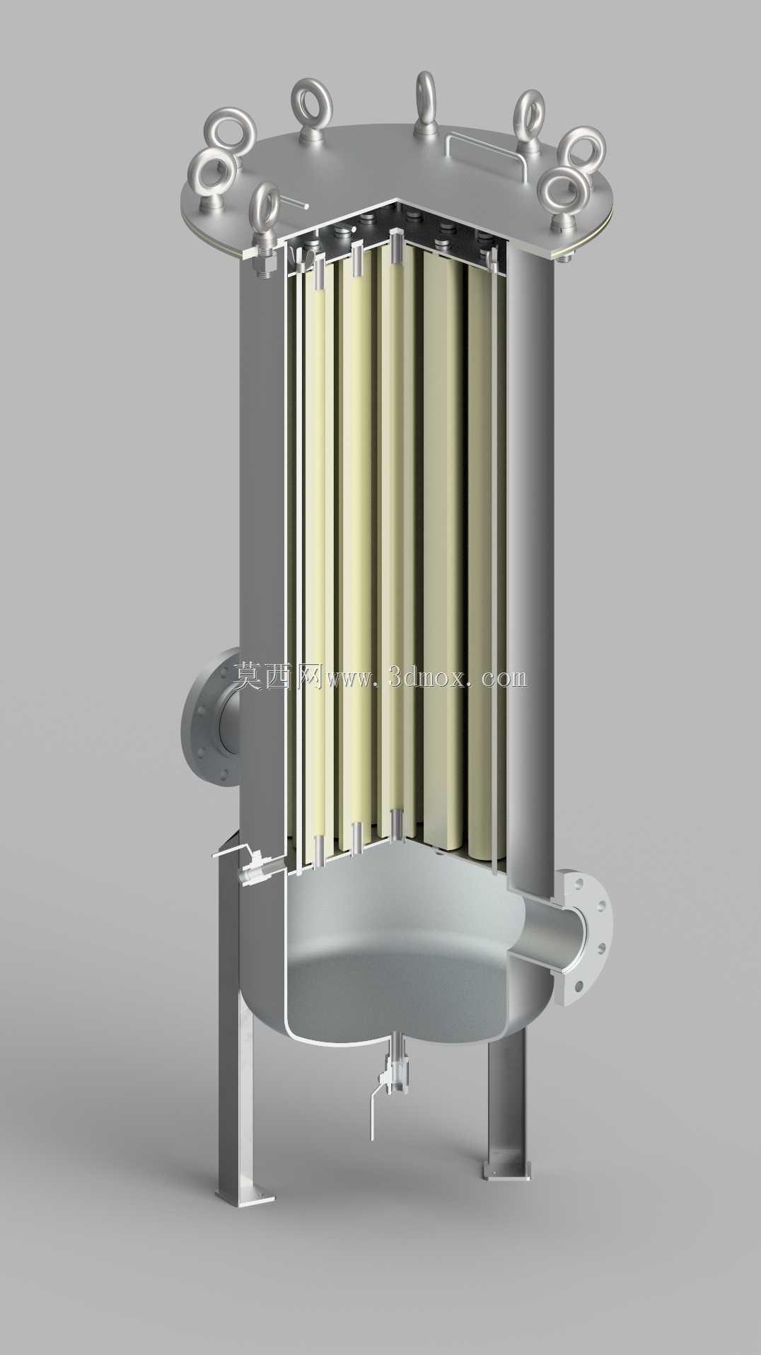 多聚丙烯筒式过滤器外壳2.5 X 40(22个过滤器)