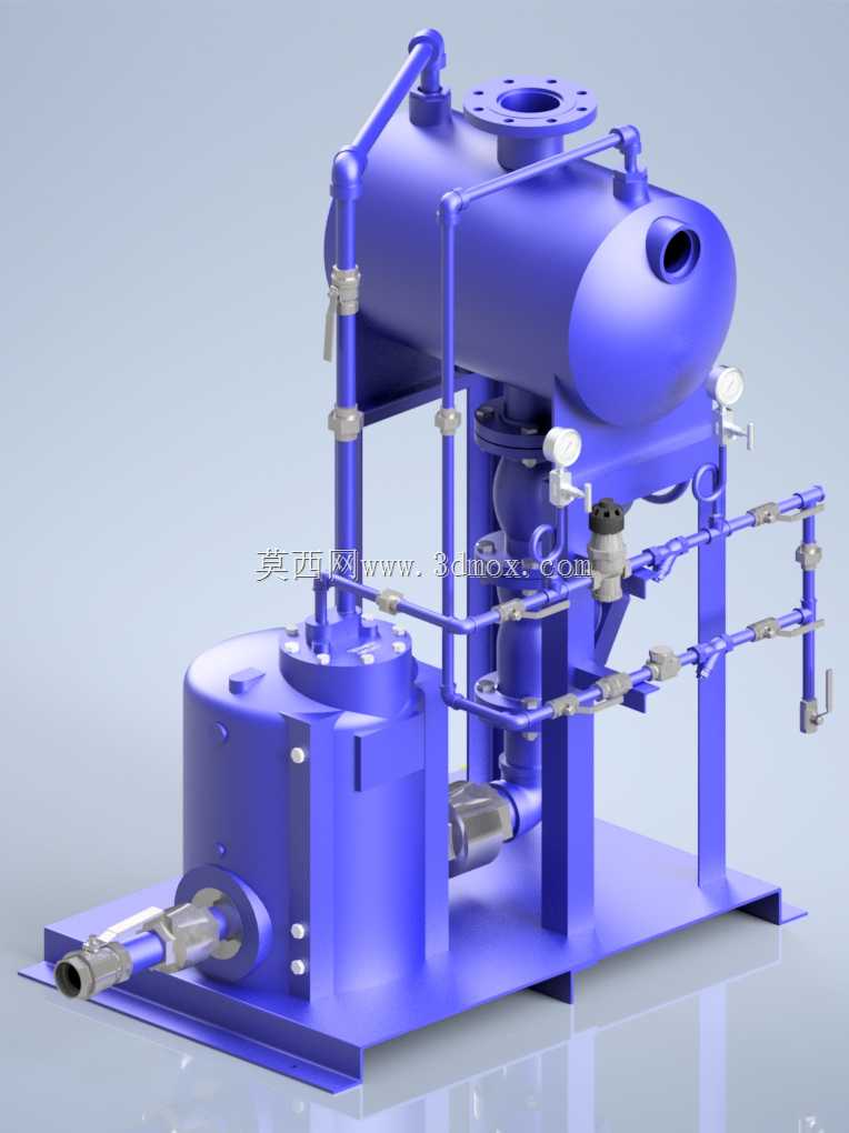 带接收器和附件的蒸汽压力动力泵Simplex 3X2