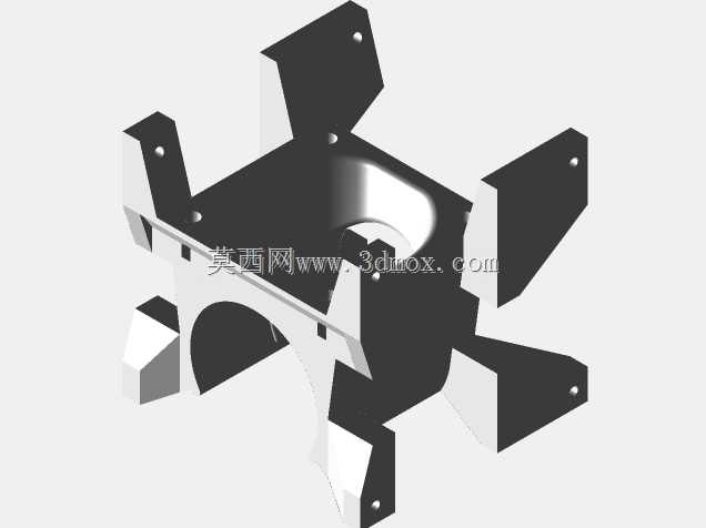 E3D吹风机支架
