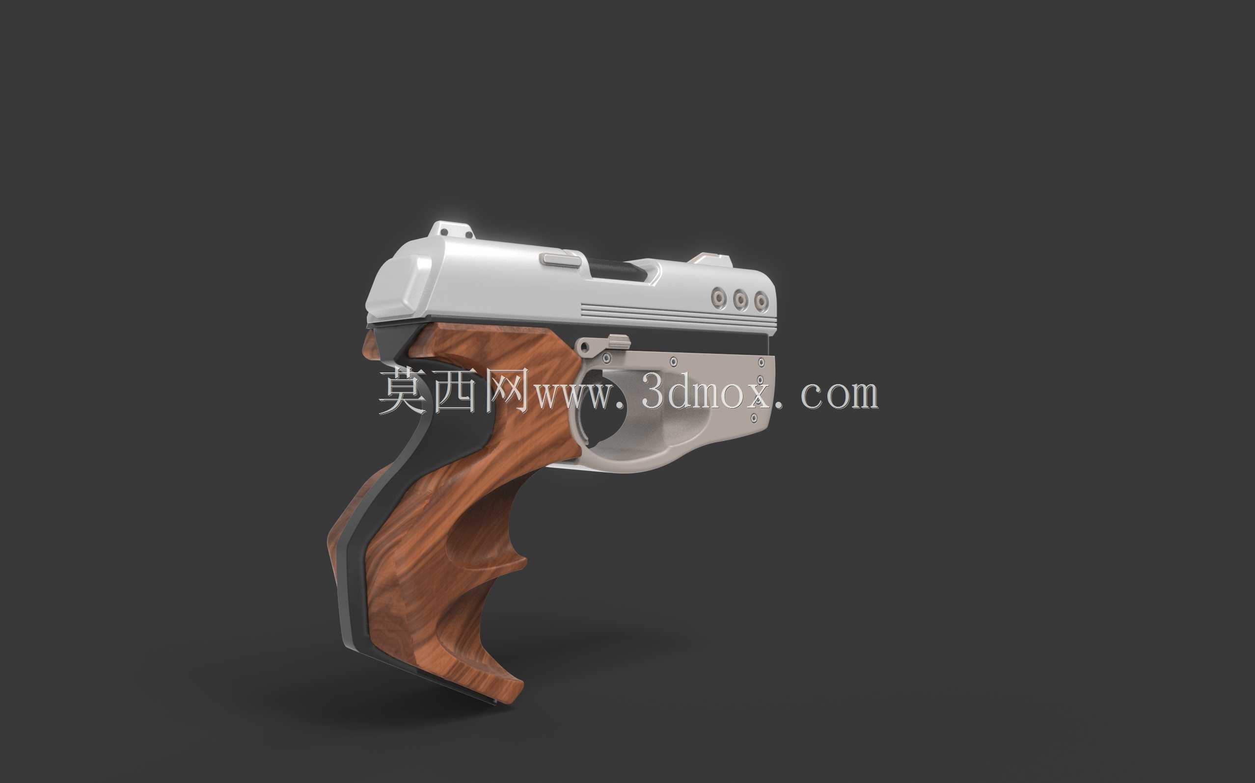 3D打印手枪模型