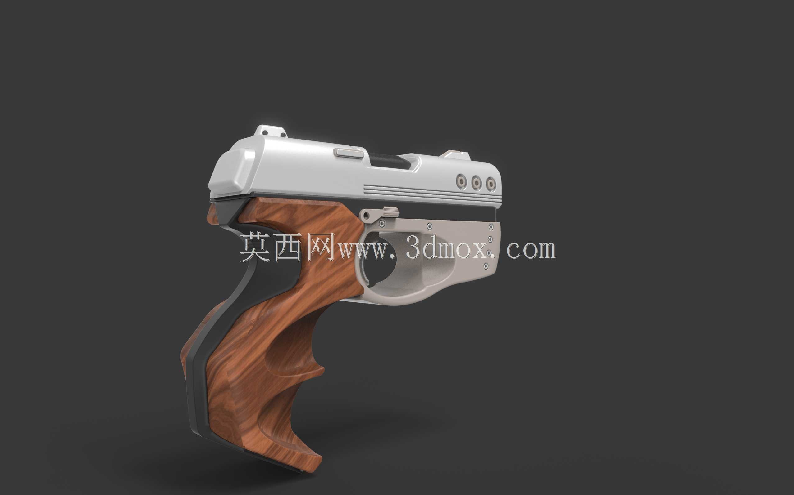 3D打印手枪模型