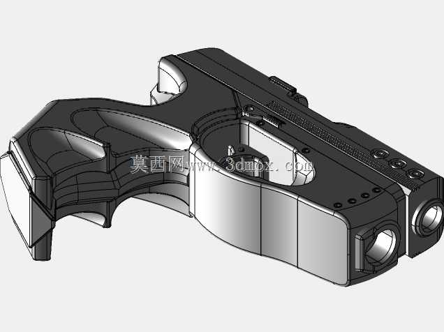 3D打印手枪模型