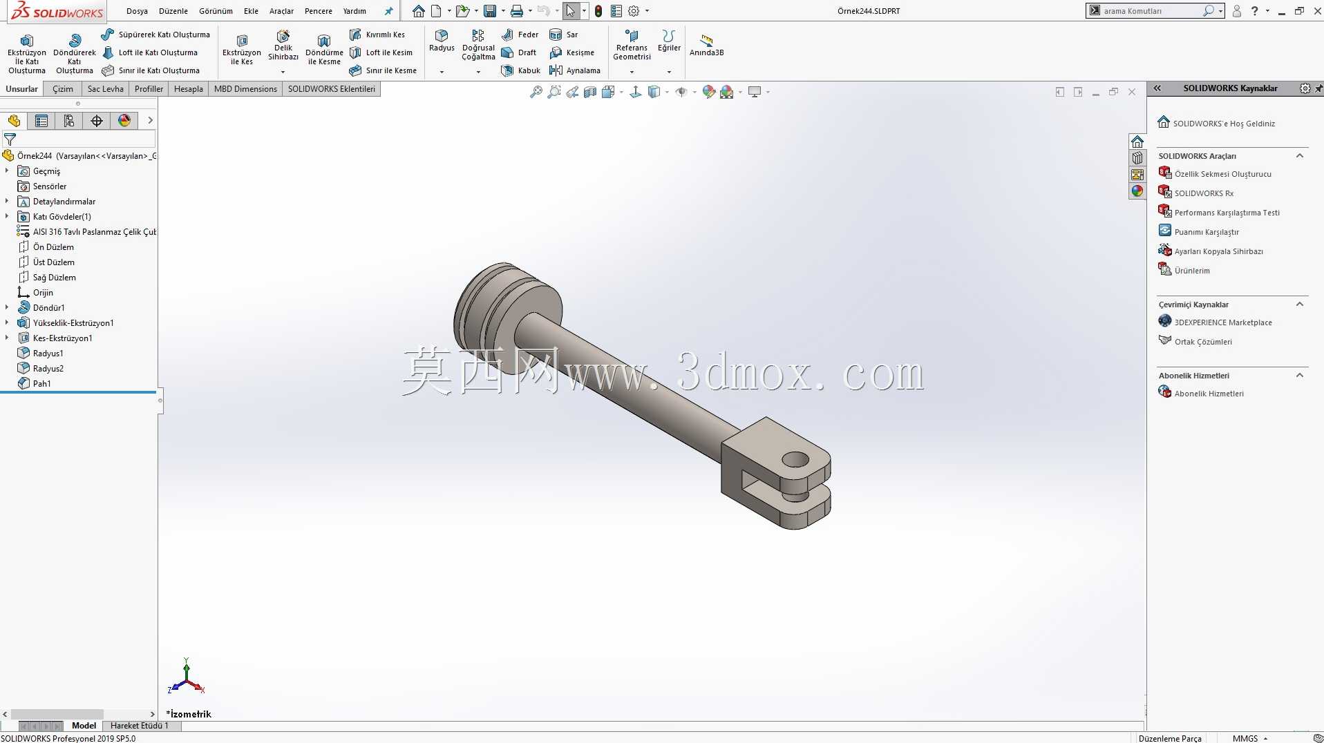 Solidworks?rnek?izim 244