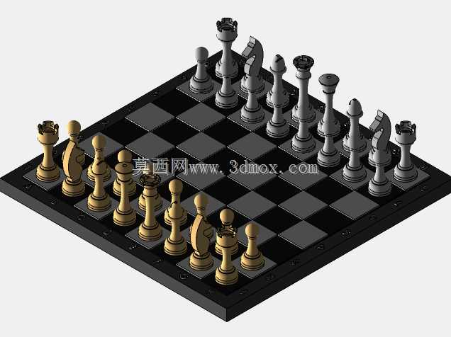 3D Satran?Tak?m?(国际象棋)