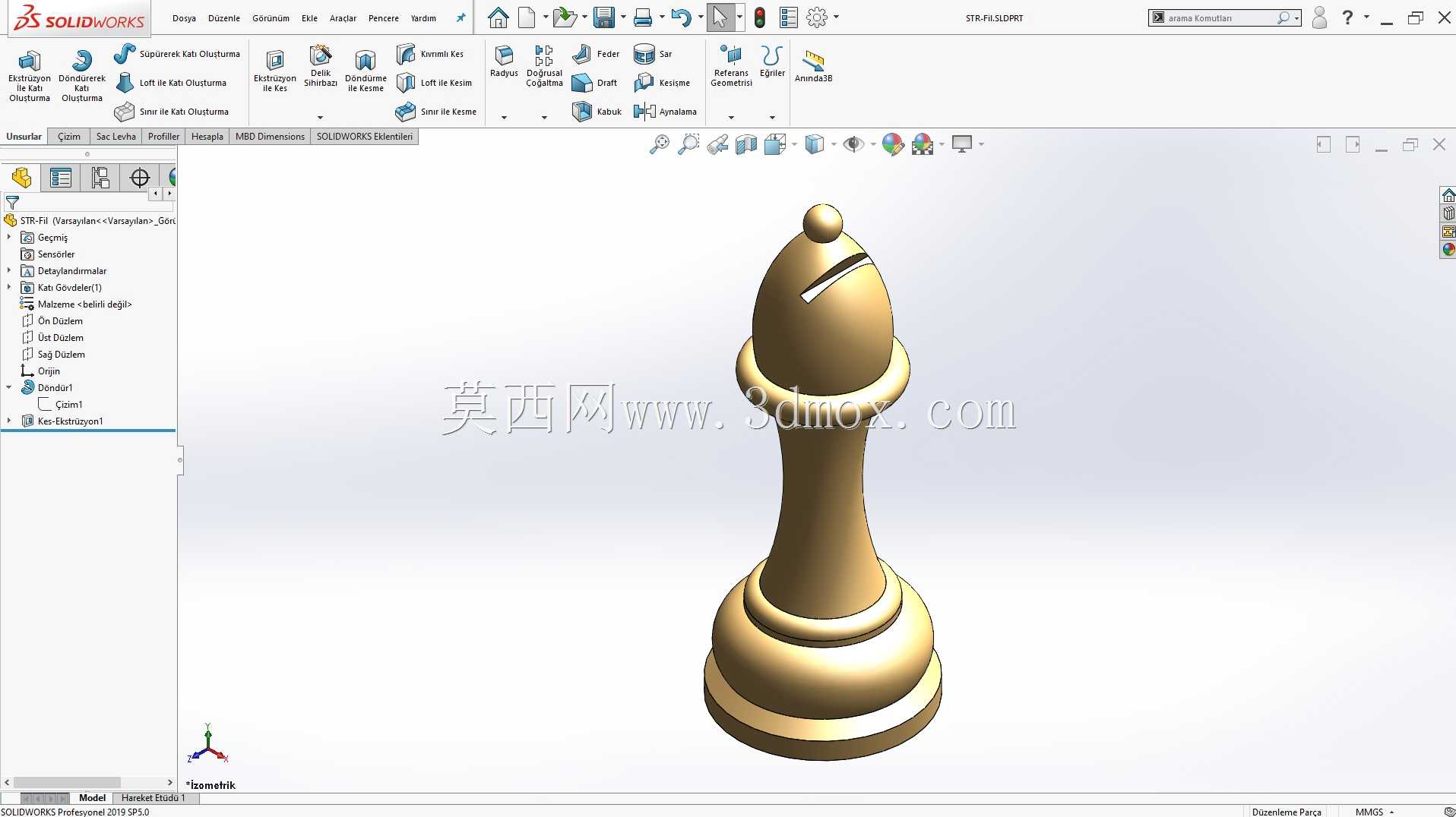 3D Satran?Tak?m?(国际象棋)