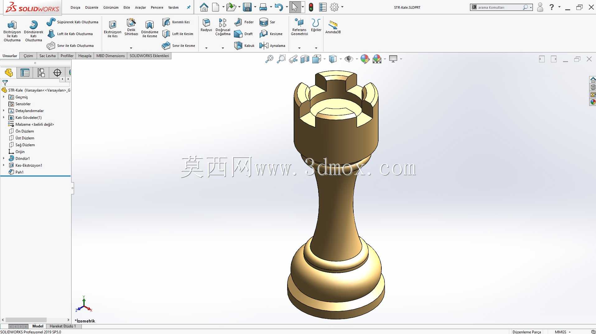 3D Satran?Tak?m?(国际象棋)