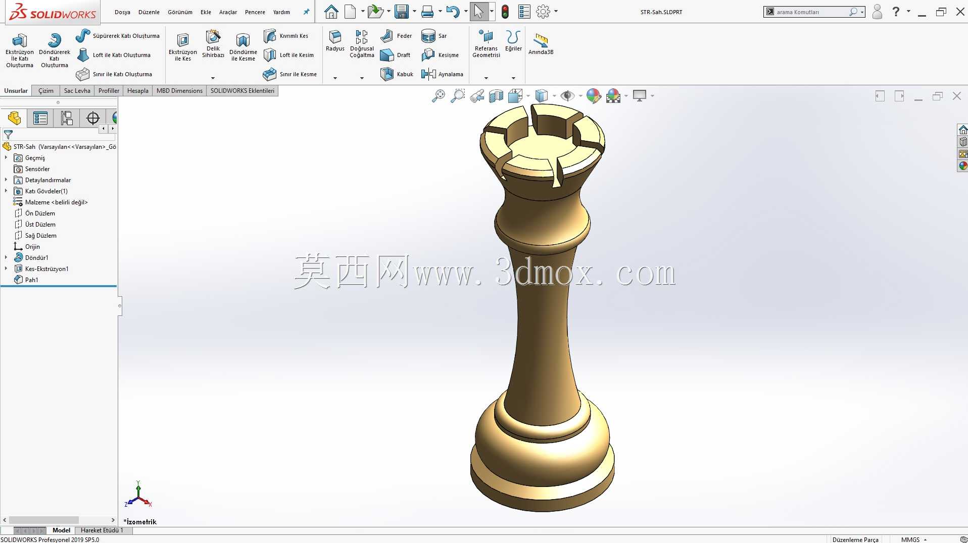 3D Satran?Tak?m?(国际象棋)