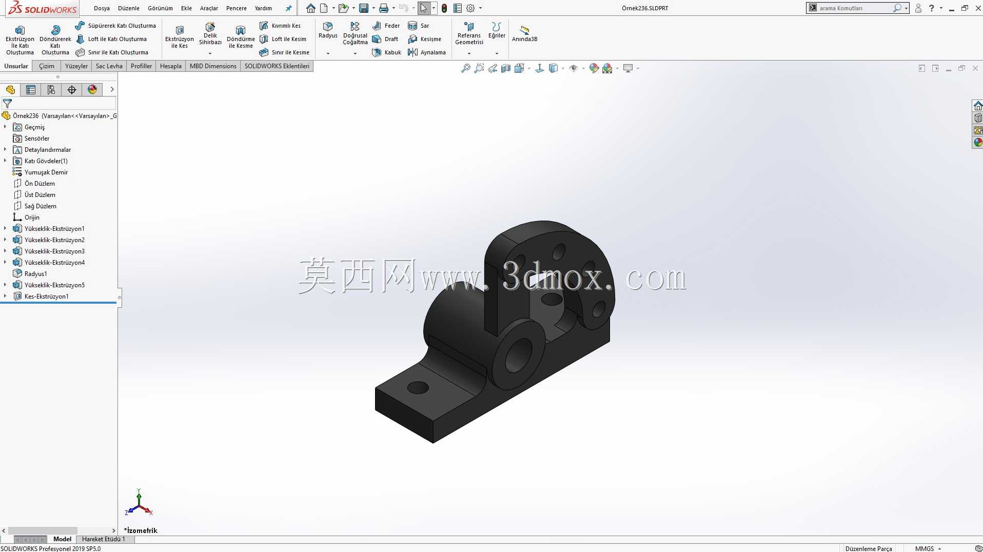 Solidworks?rnek?izim 236
