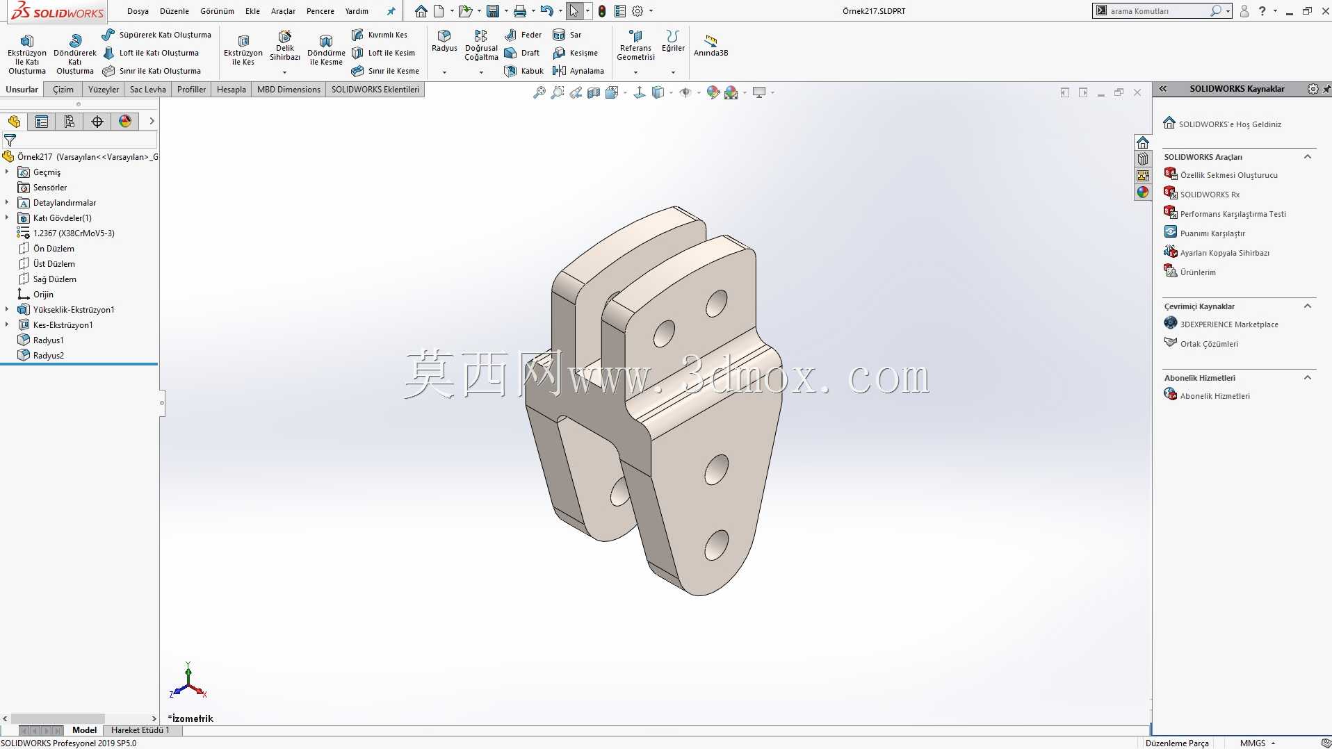 Solidworks?rnek?izim 217