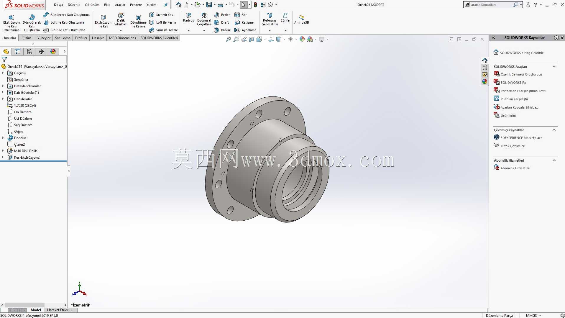 Solidworks?rnek?izim 214