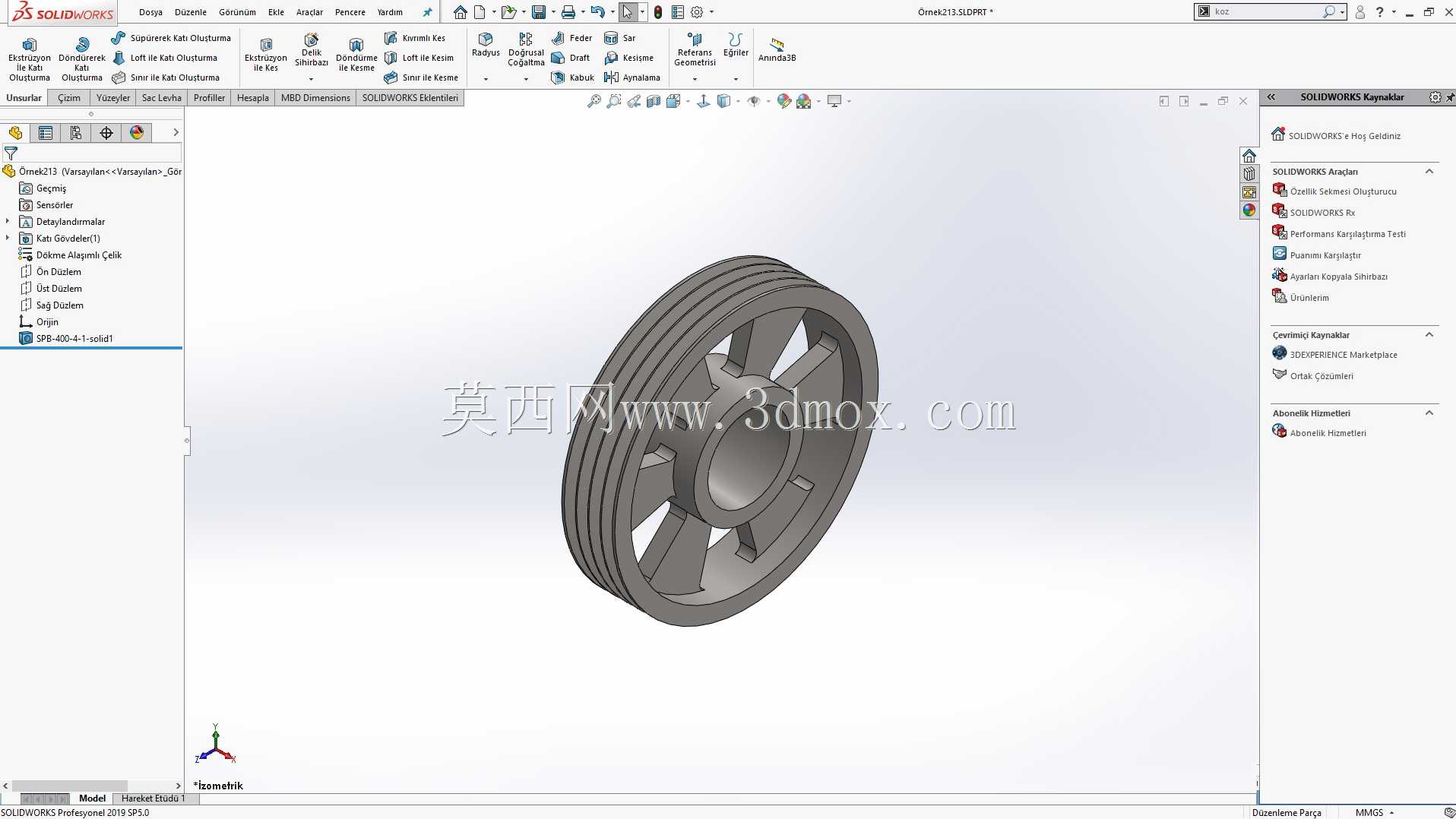 Solidworks?rnek?izim 213