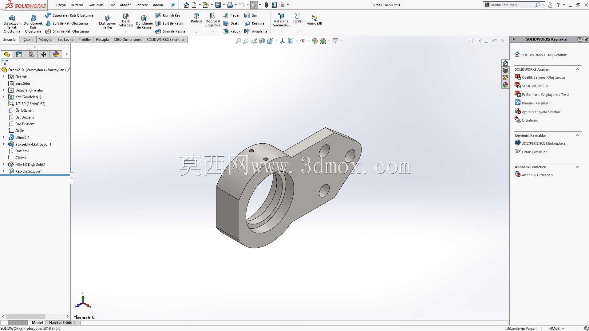 Solidworks?rnek?izim 210