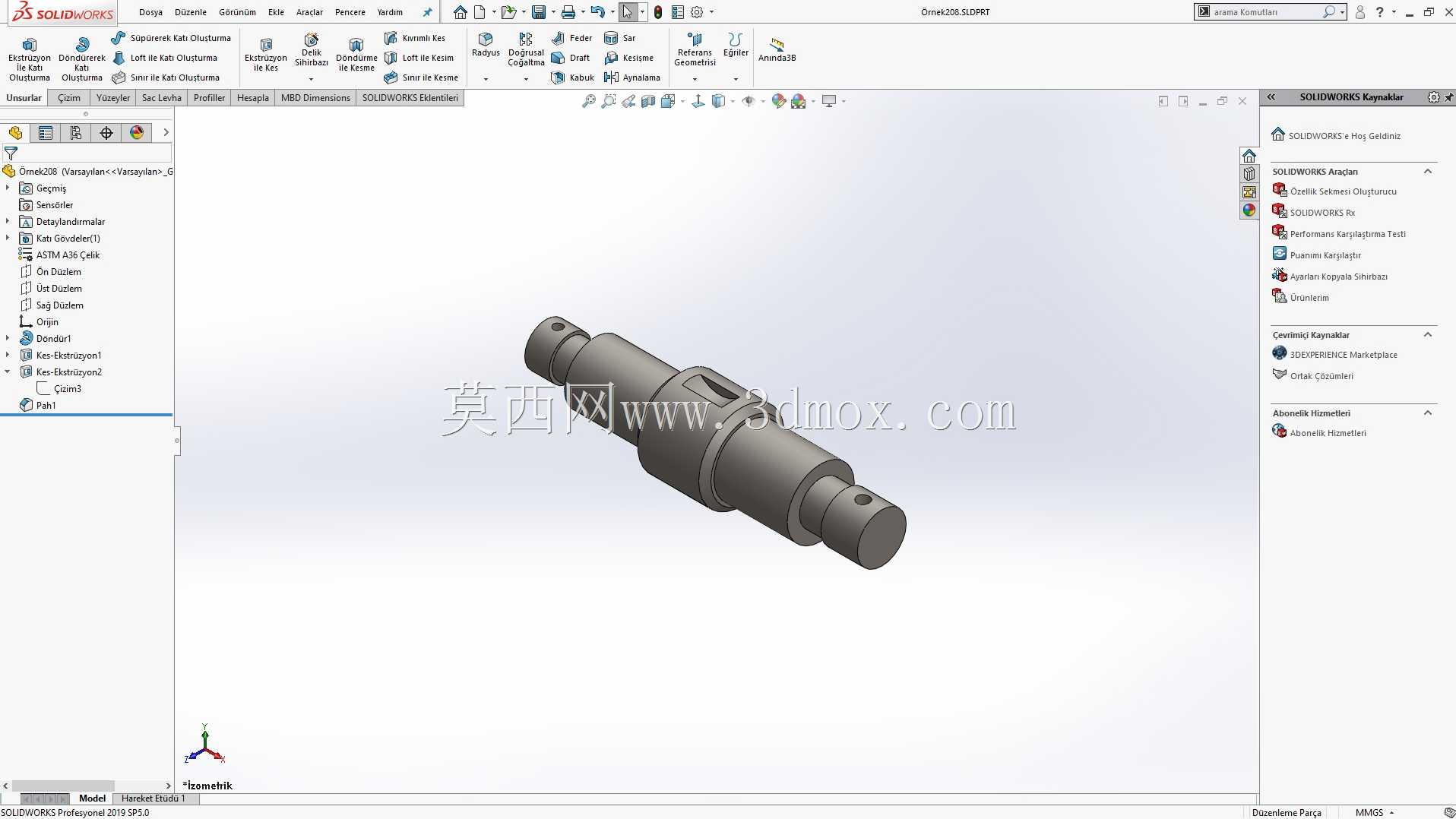 Solidworks?rnek?izim 208