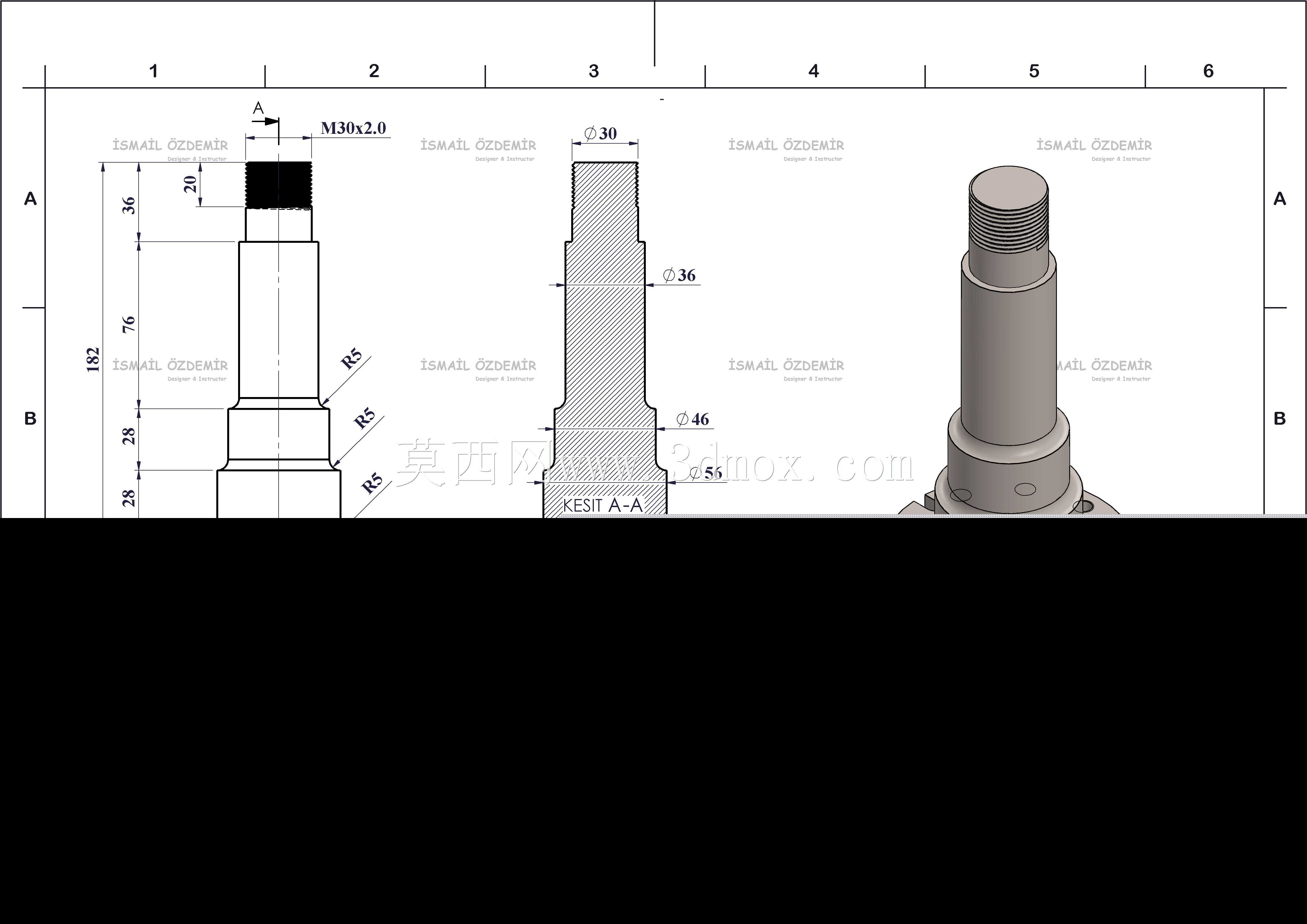 Solidworks?rnek?izim 203