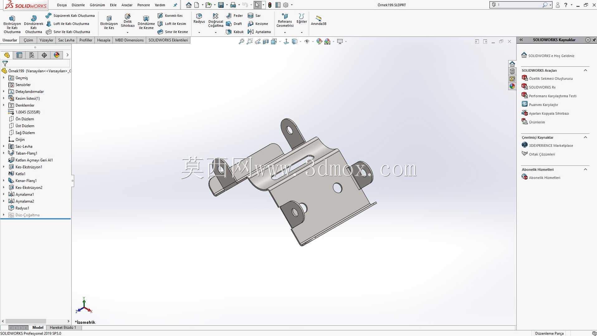 Solidworks?rnek?izim 199