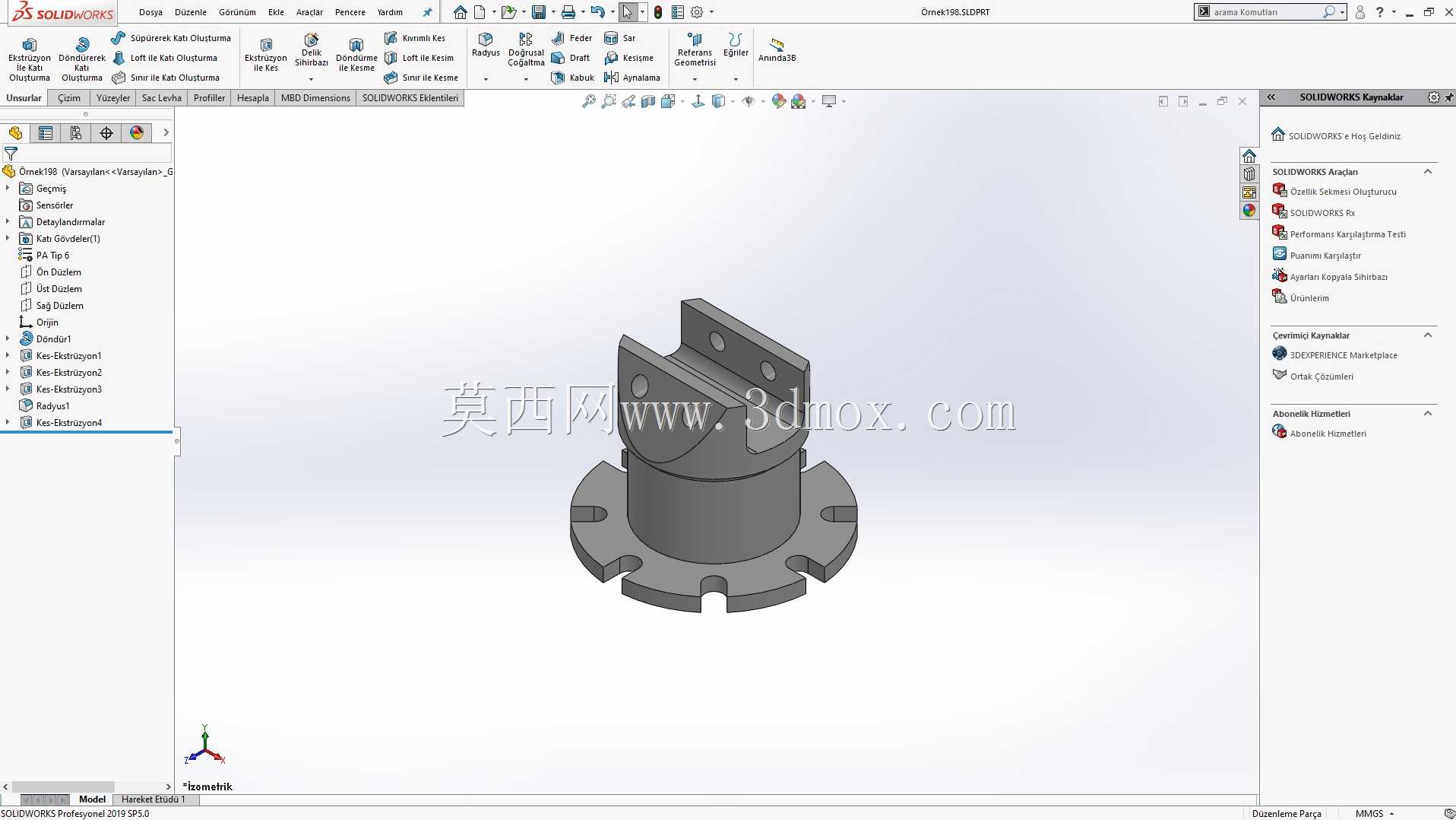 Solidworks?rnek?izim 198