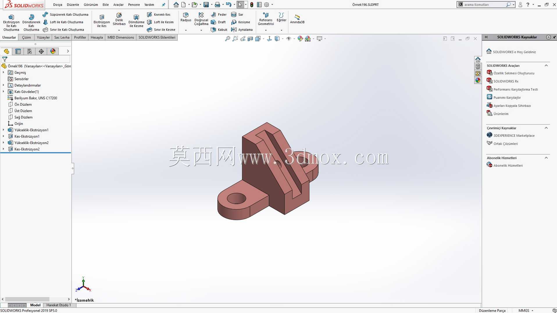 Solidworks?rnek?izim 196