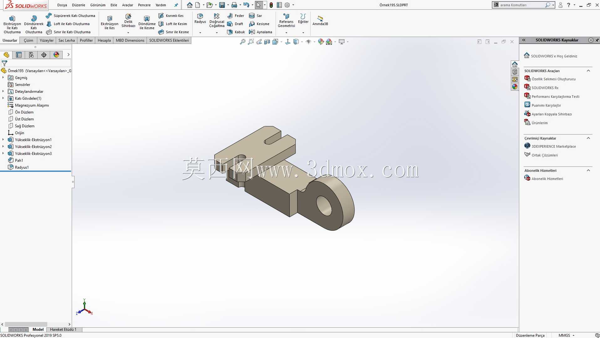 Solidworks?rnek?izim 195