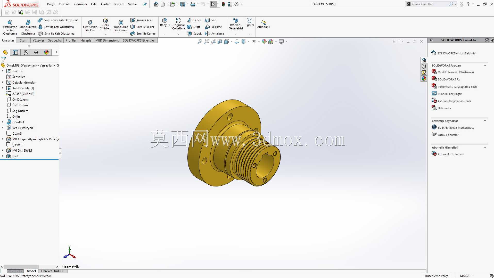 Solidworks?rnek?izim 193