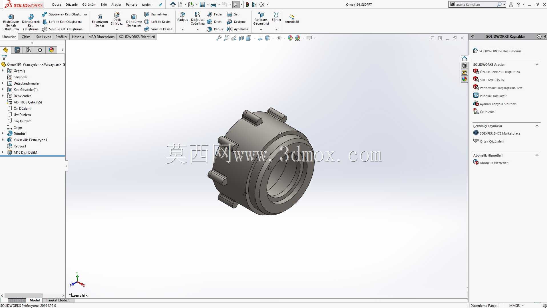 Solidworks?rnek?izim 191