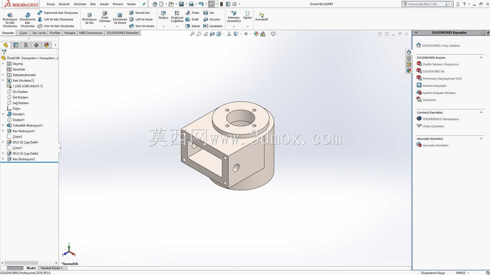 Solidworks?rnek?izim 188