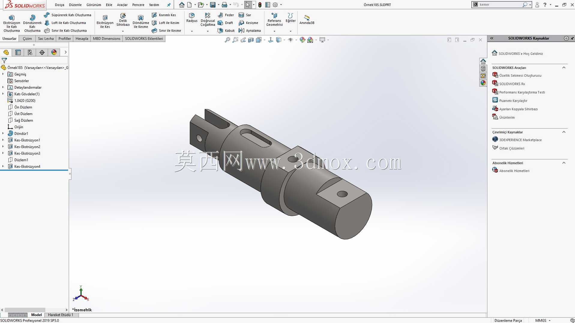 Solidworks?rnek?izim 185