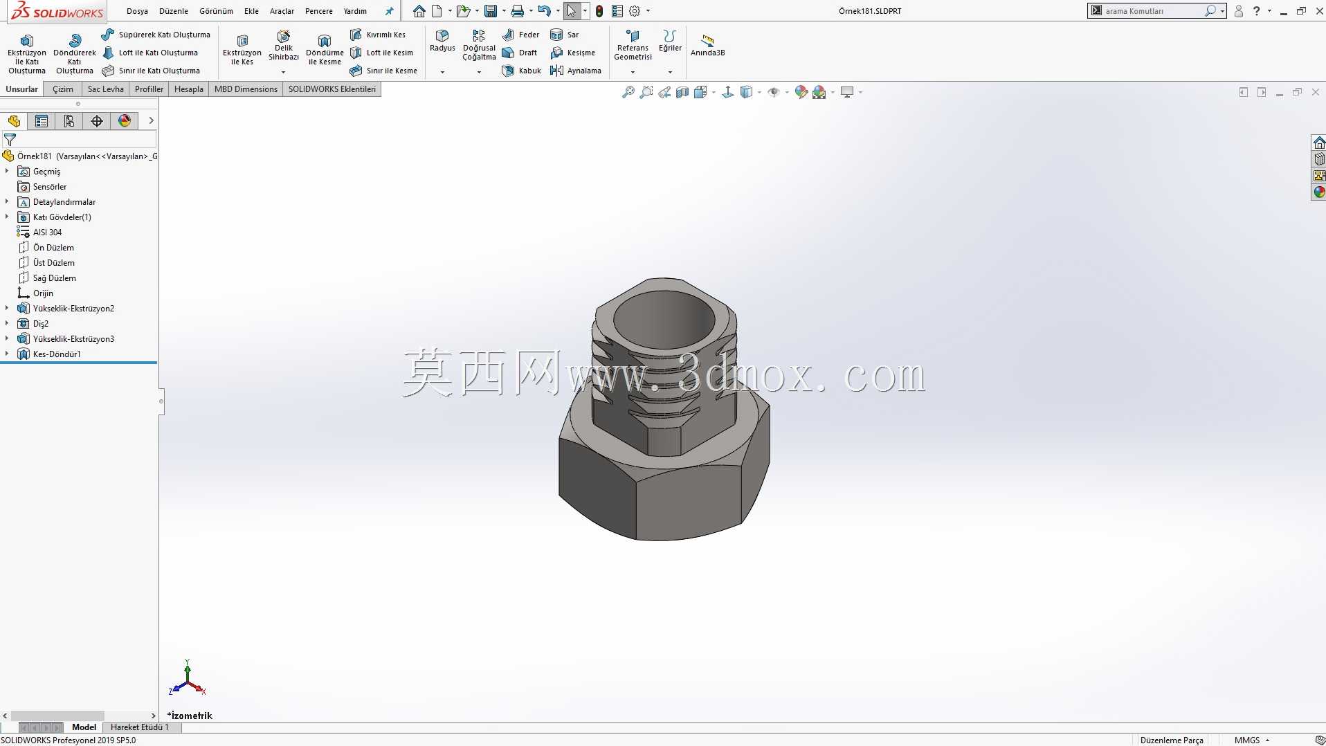 Solidworks?rnek?izim 181