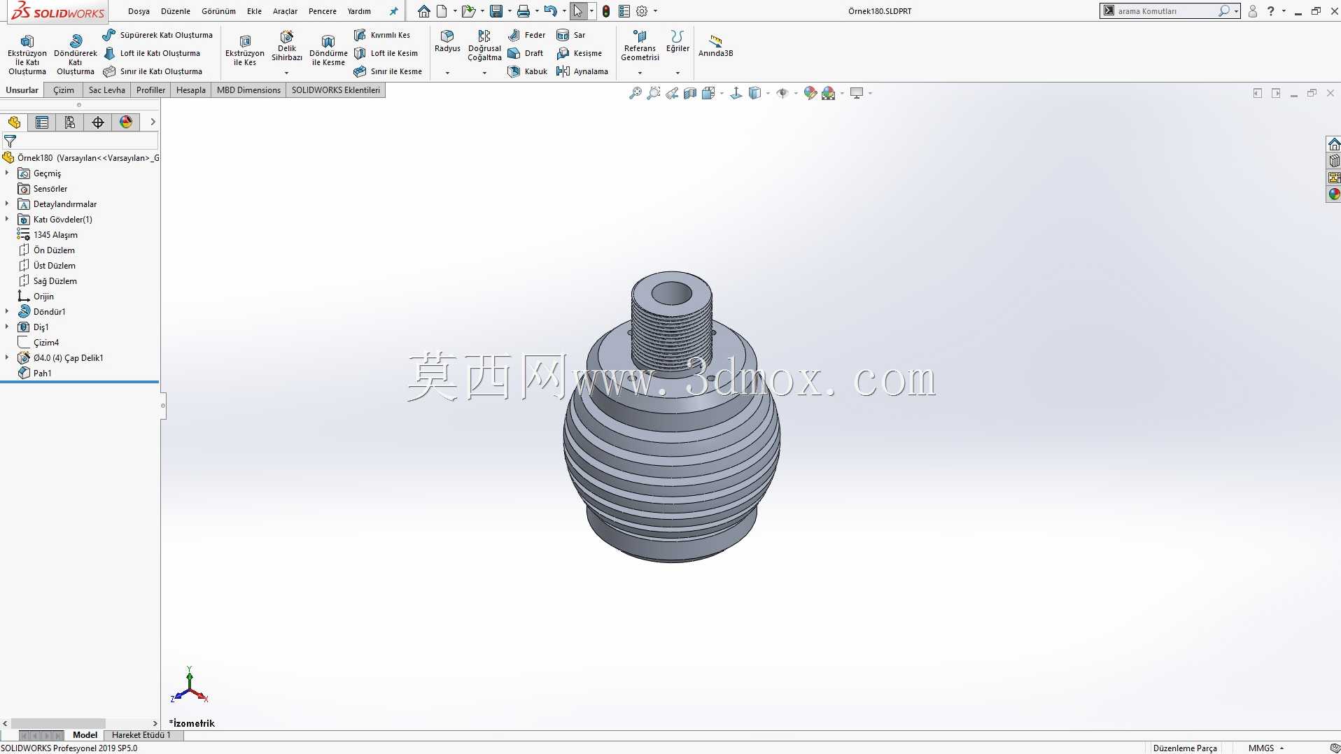 Solidworks?rnek?izim 180