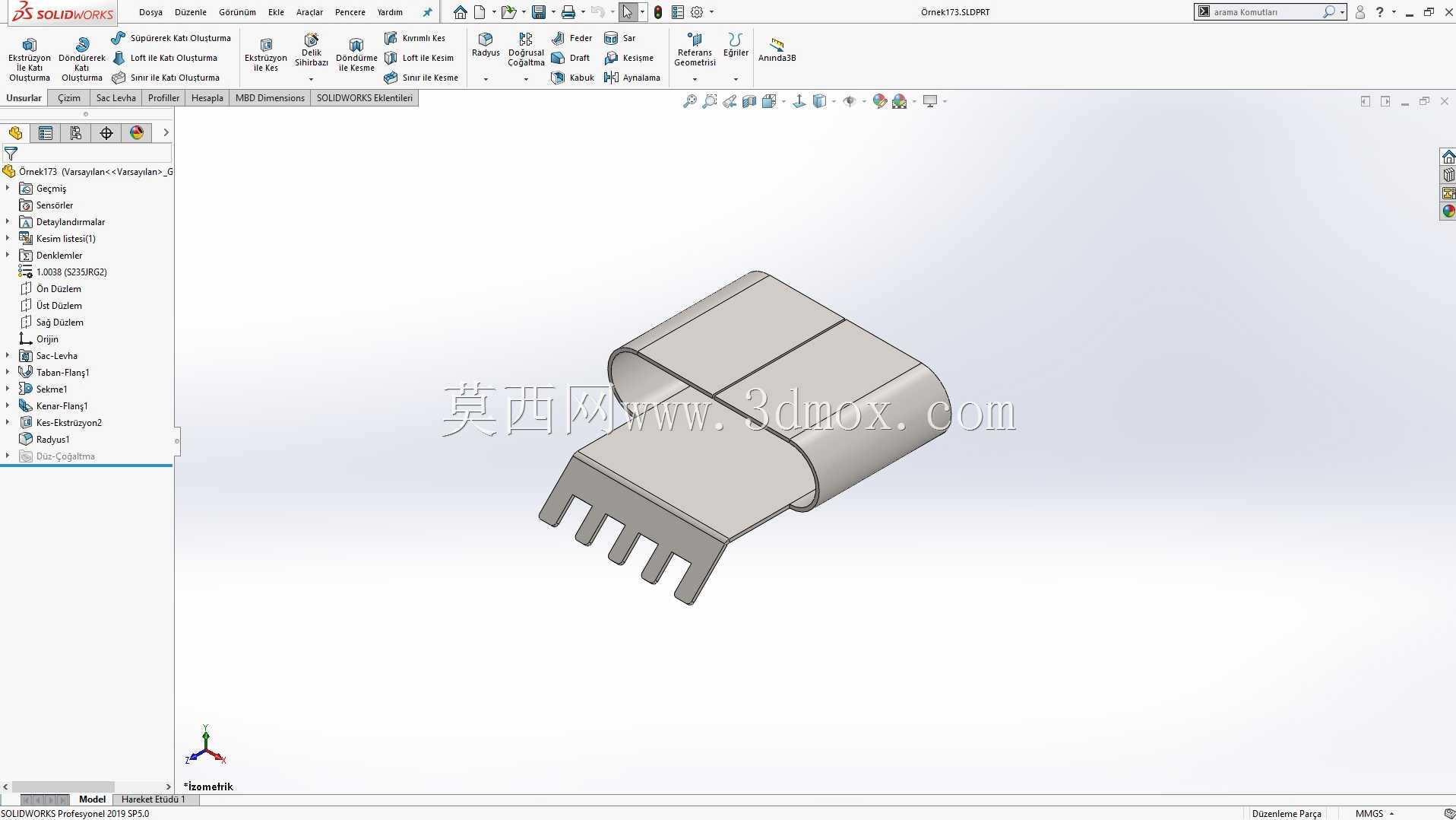 Solidworks?rnek?izim 173