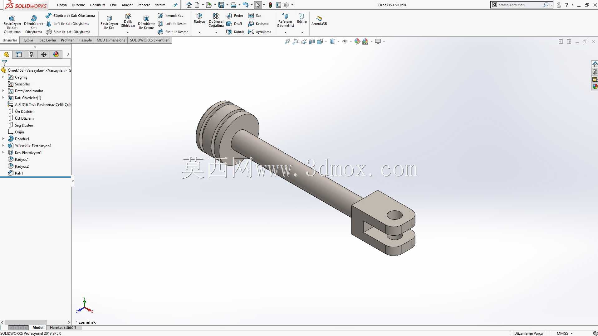 Solidworks?rnek?izim 153