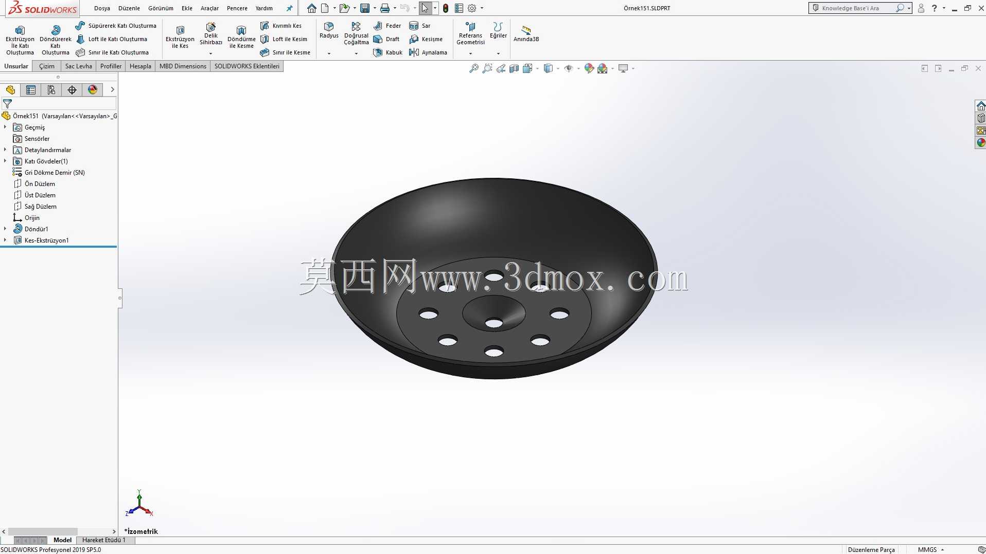 Solidworks?rnek?izim 151