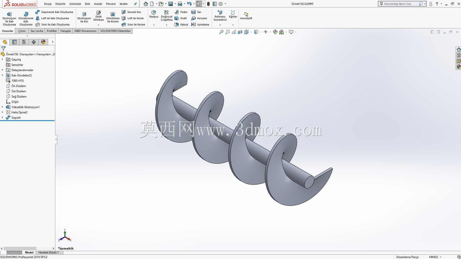 Solidworks?rnek?izim 150