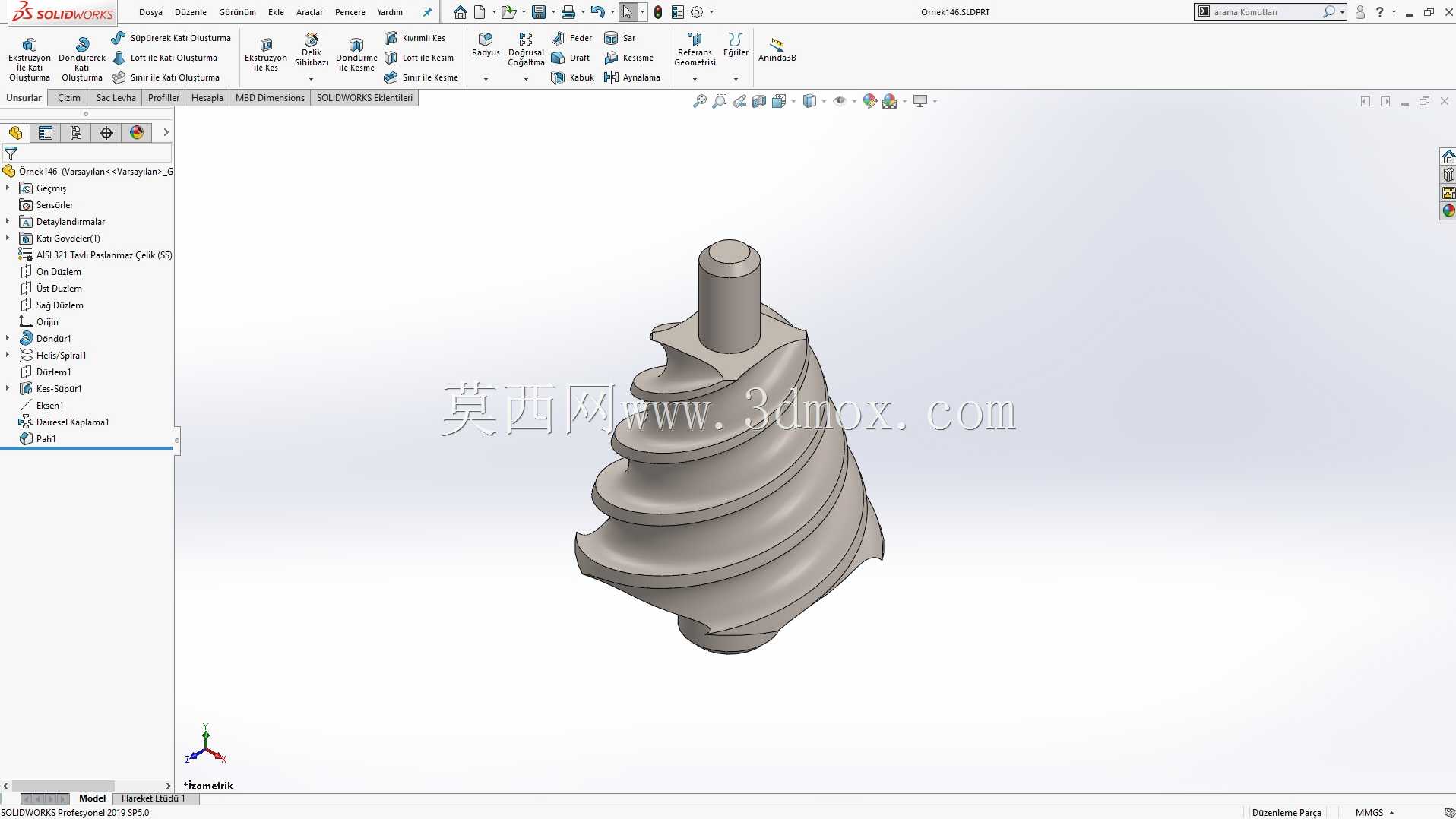 Solidworks?rnek?izim 146