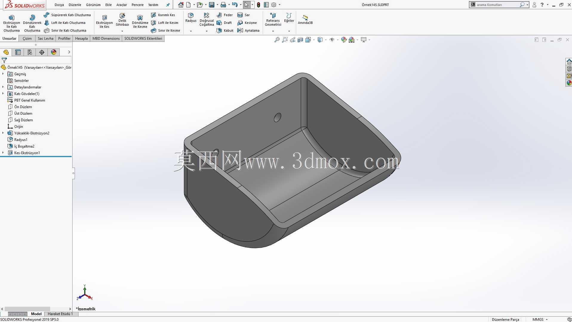 Solidworks?rnek?izim 145电梯kova