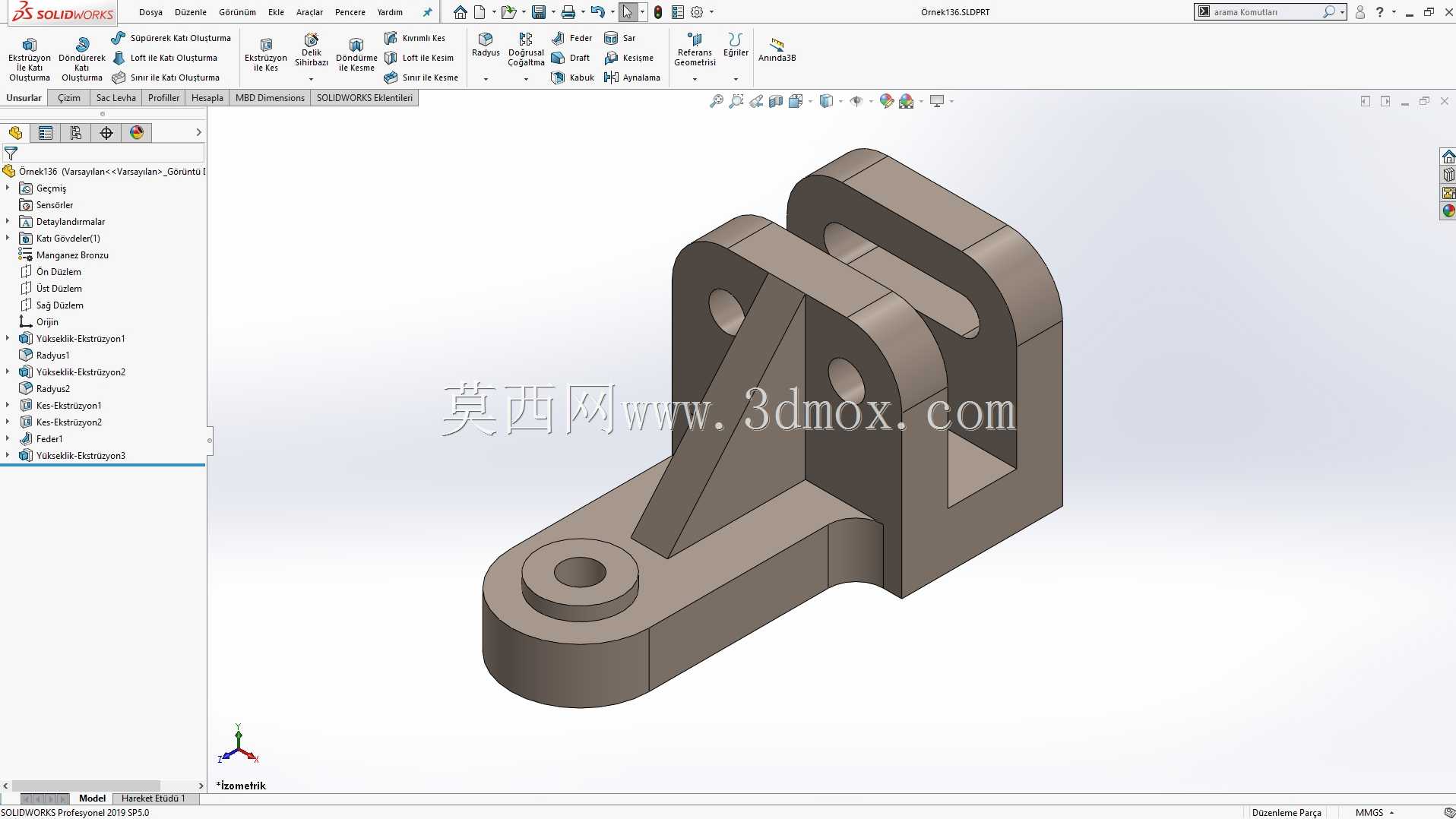 Solidworks?rnek?izim 136
