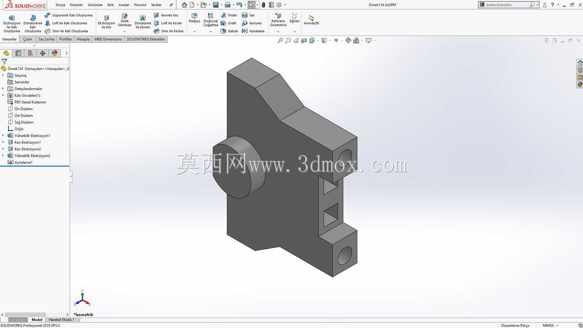 Solidworks?rnek?izim 134