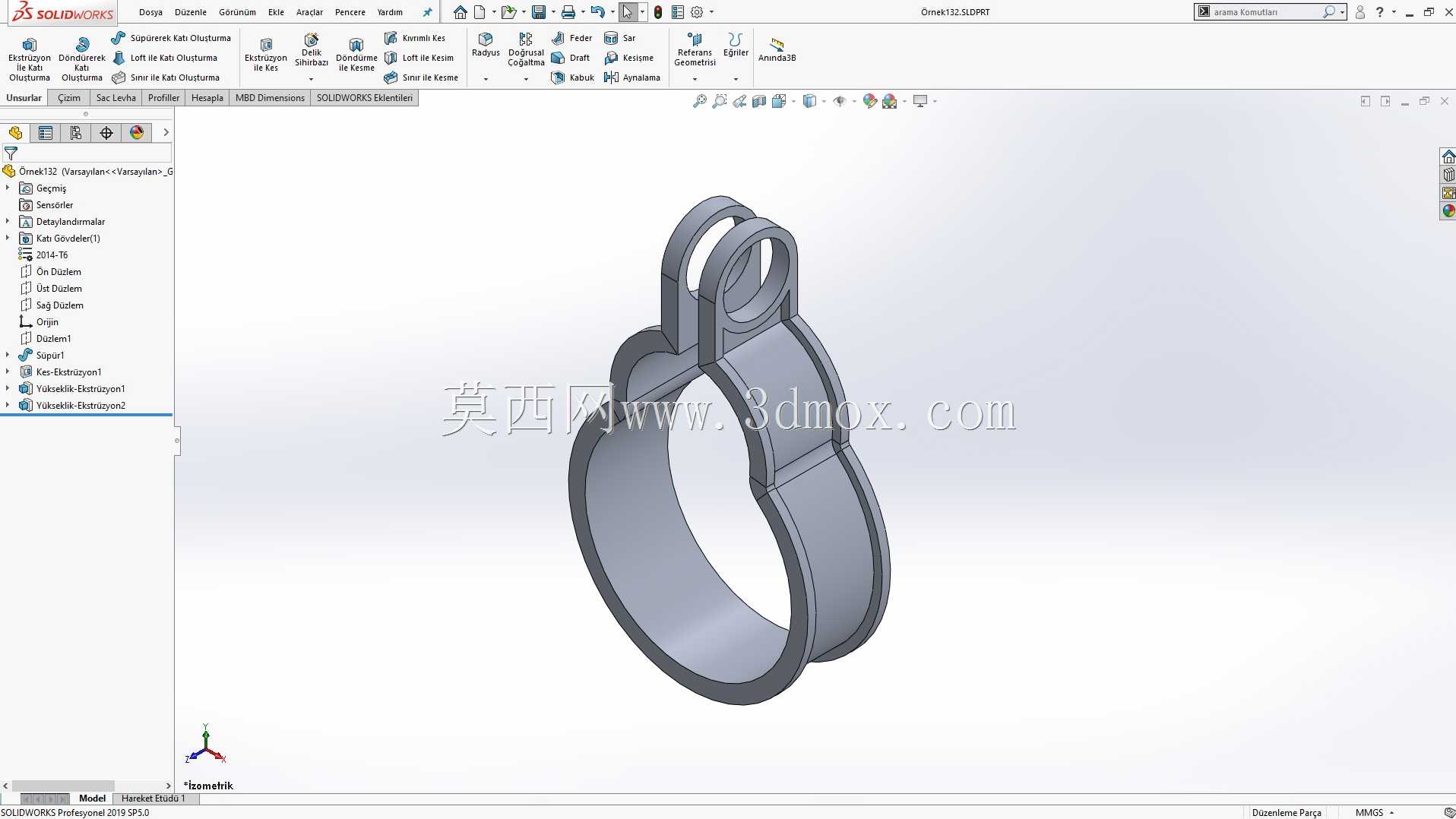 Solidworks?rnek?izim 132