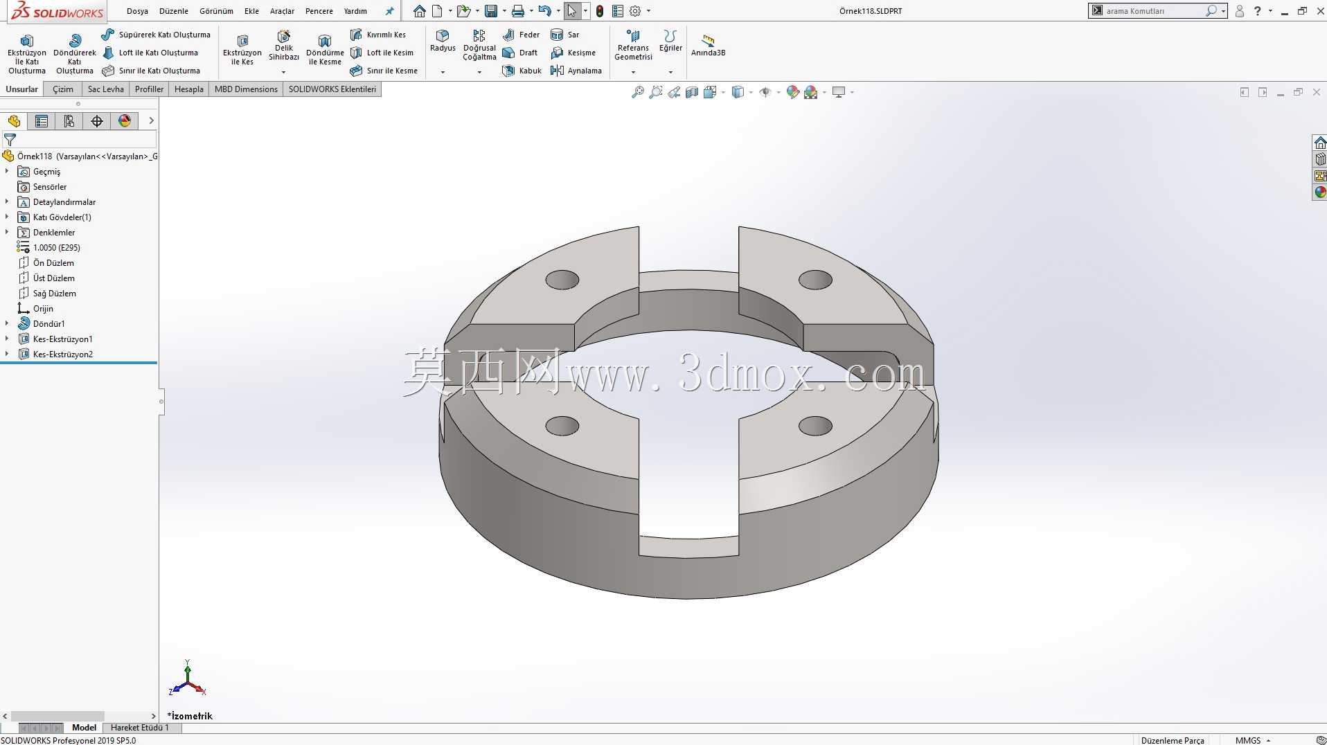 Solidworks?rnek?izim 118